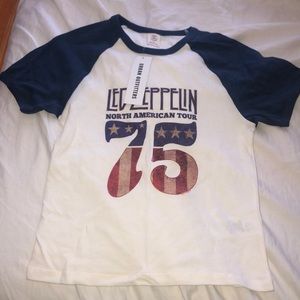 Led Zeppelin Vintage Looking Baby Tee